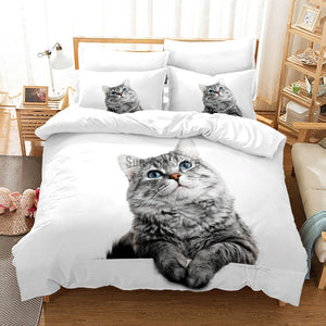 Feline-inspired beddings