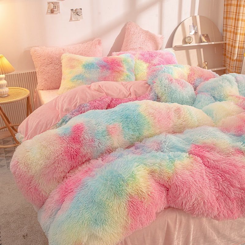 Pastel Pink Bedspread