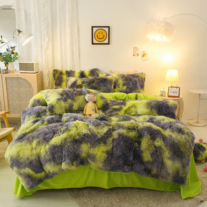 Cozy Faux Fur Bed Linen