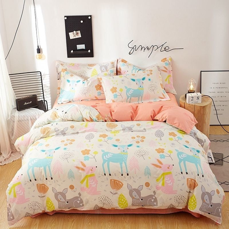 Cute Bed Set featuring Duvet Cover