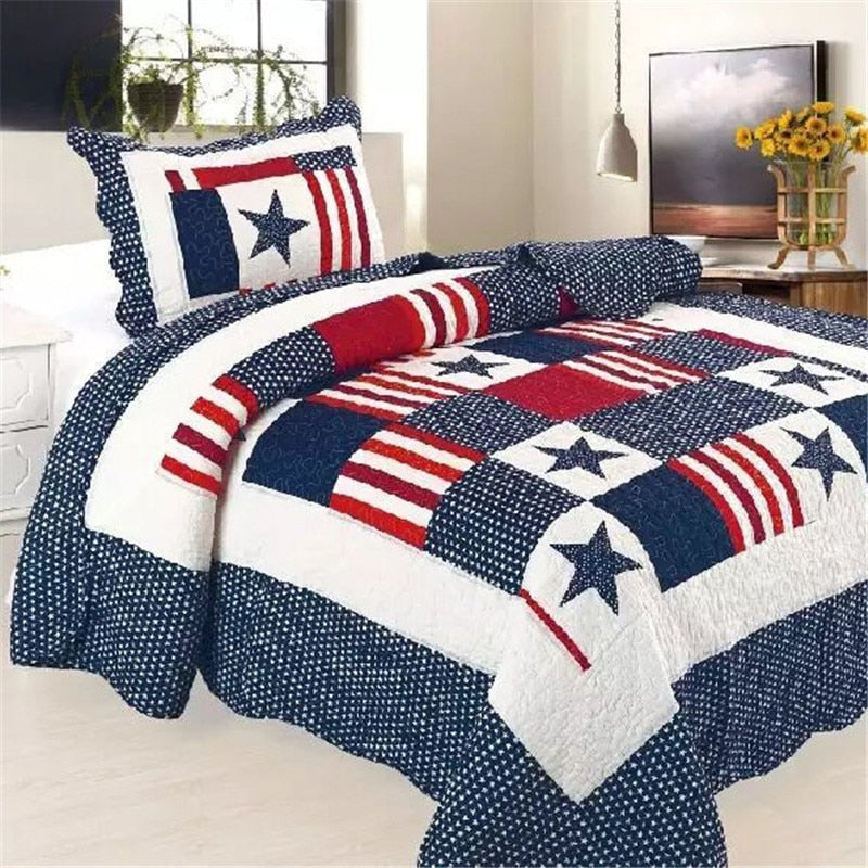Rustic Americana Bedspread