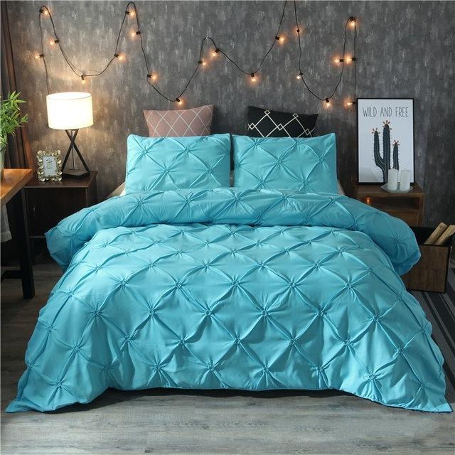 Sophisticated Pleated Bedding