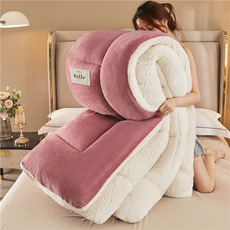 Double Sided Flannel Winter Comforter