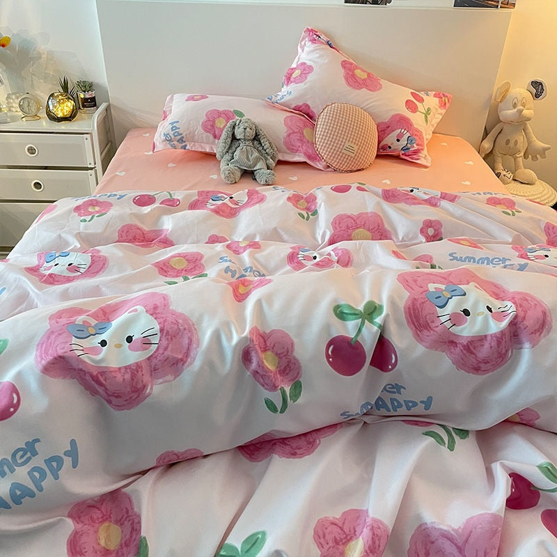 Sanrio Sabanas Hello Kitty Comforter